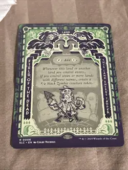 Field of The Dead - An Encyclopedia of Magic - x1 - Near Mint! Secret Lair - Image 1