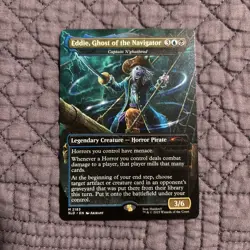1xEddie, Ghost of the Navigator - Captain N'ghathrod Secret Lair 2183 NM NonFoil - Image 1