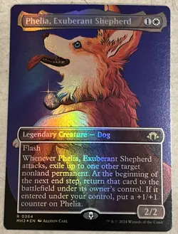 Phelia, Exuberant Shepherd (Borderless) Modern Horizons 3 Foil - Image 1