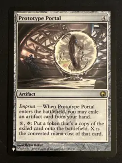 1x Prototype Portal (195) The List - Reprints LP MTG Magic the Gathering x1 MKE - Image 1