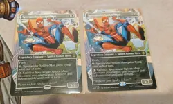 Spectacular Spider-Man X2 (Borderless) Marvel's Spider-Man MTG MINT - Image 1