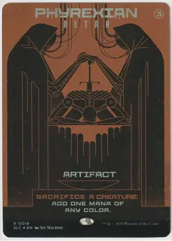 NM - Phyrexian Altar Foil SLC 0016 - MTG Secret Lair Encyclopedia of Magic - Image 1