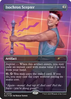 Secret Lair Magic Mtg Isochron Scepter Encyclopedia - Image 1