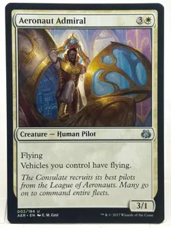 Aeronaut Admiral LP* Aether Revolt ENGLISH 002/184 mtg -UnltdCards - Image 1