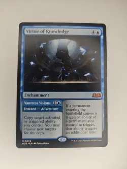 Virtue of Knowledge Wilds of Eldraine Regular - Image 1