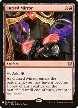 MTG Cursed Mirror - Planeswalker Symbol Reprints #050 - Image 1
