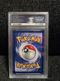 PSA 9 Mint Pokemon 1999 Unlimited Holo Scyther Jungle No Symbol Error #10 Rare! - Image 2