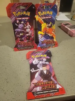 Lot of 24 Destined Rivals Sleeved Booster Packs - New Sealed - Pokemon TCG - Image 2