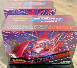Pokemon TCG: - Fusion Strike Box Build & Battle Stadium (12 Packs!) SEALED! (1x) - Image 2