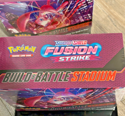 Pokemon TCG: - Fusion Strike Box Build & Battle Stadium (12 Packs!) SEALED! (1x) - Image 3