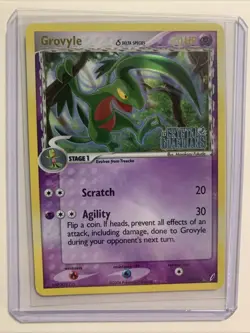 Pokemon TCG Grovyle (Delta Species) EX Crystal Guardians 19/100 Holo Rare - Image 1