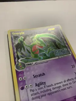 Pokemon TCG Grovyle (Delta Species) EX Crystal Guardians 19/100 Holo Rare - Image 3