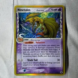 Pokemon Ninetales EX Dragon Frontiers Holo Rare Card 8/101 Delta NM - Image 1