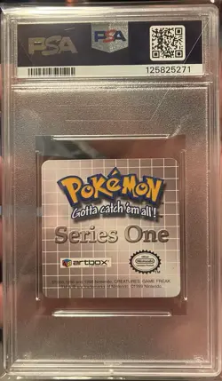 Pokemon 1999 Charmander/ Charmeleon/ Charizard Action Flipz Series 1 PSA 9 - Image 2