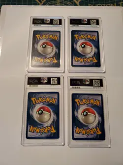 Pokemon Eevee Evolutions Jungle Set - Eevee/Flareon/Jolteon/Vaporeon - PSA 5 EX - Image 3