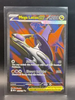 Pokemon Mega Evolution Latias ex 163/132 Ultra Rare - TCG - Image 1