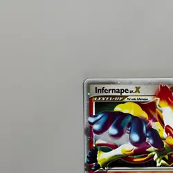 Infernape LV.X DP10 Diamond and Pearl Holo Pokemon TCG LP - Image 2