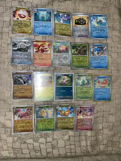 Pokemon 151 Reverse Holo Lot Of 19.everything 1 Dollar Plus No Duplicates - Image 1