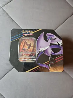 Pokemon TCG Sword & Shield Crown Zenith Galarian Articuno Tin - (5 PACKS) - Image 2