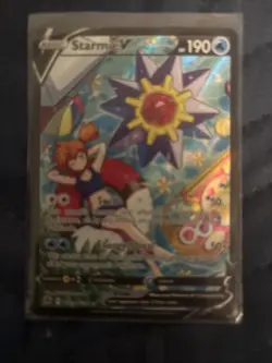 Pokemon TCG Starmie V Sword & Shield - Astral Radiance TG13/TG30 Holo Ultra Rare - Image 1