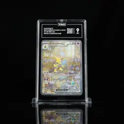 2023 POKEMON SV 151 MEW EN 201/165 ALAKAZAM EX SPECIAL ILLUSTRATION RARE TAG 9 - Image 1