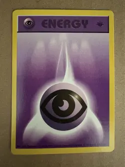 Pokemon - Base Set 1st Edition - Psychic Energy 101/102 - LP/NM - Image 1