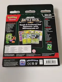 Pokemon Sealed Meowscarada Ex Deluxe Battle Deck/Miraidon Ex Battle Decks - Image 4