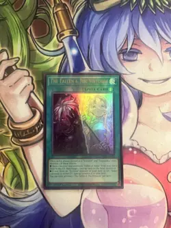 THE FALLEN & THE VIRTUOUS ULTRA RARE CH01-EN019 NEAR MINT YUGIOH - Image 1