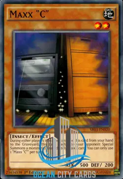 Yugioh Maxx C SR03-EN020 Common 1st Edition LP - Image 1
