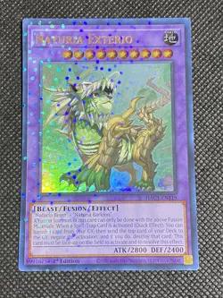 YuGiOh! - Naturia Exterio HAC1-EN119 Duel Terminal Rare 1st Edition Near Mint - Image 1