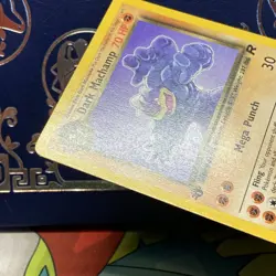 DARK MACHAMP 27/82 Team Rocket 1st EDITION non-holo rare Pokemon TCG card NM - Image 5