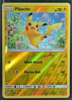 Pikachu 19/68 Hidden Fates 2019 REVERSE HOLO FOIL Pokemon TCG Card - NM - Image 1