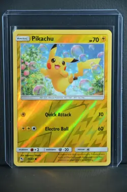 Pikachu 19/68 Hidden Fates 2019 REVERSE HOLO FOIL Pokemon TCG Card - NM - Image 4