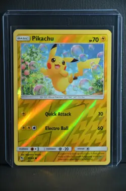 Pikachu 19/68 Hidden Fates 2019 REVERSE HOLO FOIL Pokemon TCG Card - NM - Image 5