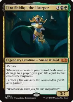 ~ Ikra Shidiqi, the Usurper ~ NM ~ Commander: Tarkir: Dragonstorm ~ MTG ~ - Image 1