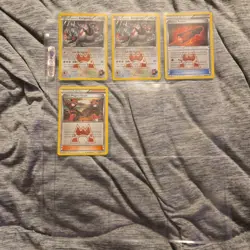 Lot of 13 Pokemon TCG Double Crisis Magma Cards - Image 3