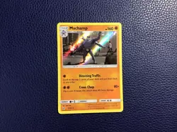 Machamp Detective Pikachu 13/18 Holo Rare Pokemon Card - Image 1