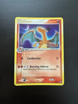 Charizard 6/108 Reverse Holo Rare EX Power Keepers Stamped Pokemon Card DMG - Image 1