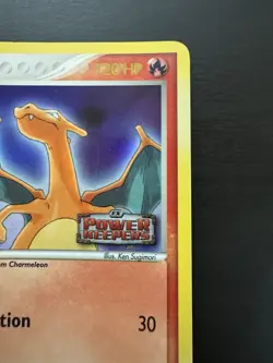 Charizard 6/108 Reverse Holo Rare EX Power Keepers Stamped Pokemon Card DMG - Image 3