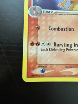 Charizard 6/108 Reverse Holo Rare EX Power Keepers Stamped Pokemon Card DMG - Image 5