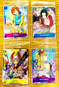 One Piece Illustration Box Vol 1 & 2 Promo Cards Full Set Sealed English - Image 1