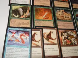 MTG 13x MIRAGE ARTIFACTS green black magic card lot LP - Image 5