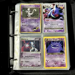 Lot of 100 ALL HOLO Vintage Pokemon Card Binder Collection Gengar Charizard - Image 3