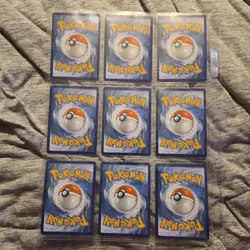 Lot of 15 Pokemon TCG Double Crisis Aqua Cards - Image 2