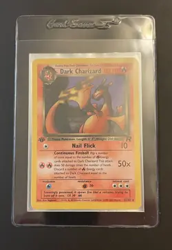 DARK CHARIZARD-Non-Holo-1st Edition Team Rocket 21/82 Pokemon Card - Image 1