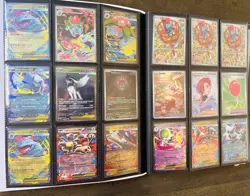 Pokemon Card Lot - Near Mint Full Art/EX/Promo/Cosmos Holo Pokemon Binder Lot NM - Image 1