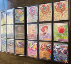 Pokemon Card Lot - Near Mint Full Art/EX/Promo/Cosmos Holo Pokemon Binder Lot NM - Image 2