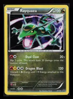 Rayquaza XY141 Promo XY Promos Pokemon Card - Image 1