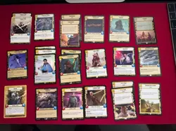 Star Wars Unlimited Lot 59 Cards Legendary & Rare Lot NO COMMONS Cunning Luke - Image 1