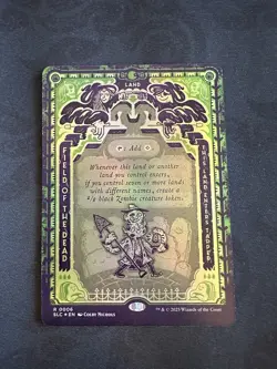 MTG Field of the Dead FOIL Secret Lair An Encyclopedia Of Magic 0006 - Image 1